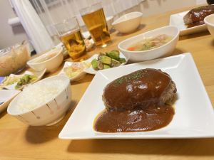夕食