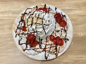 イチゴパンケーキ